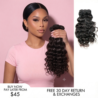 Luxury Raw Indian Curly Bundles | Raw Hair