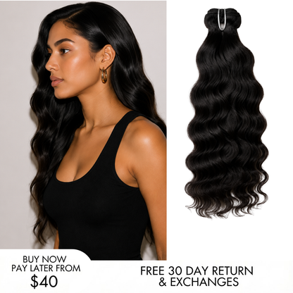 Luxury Raw Indian Wavy Bundles | Raw Hair