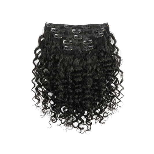 Luxury Raw Indian Curly Clip-Ins | Raw Hair