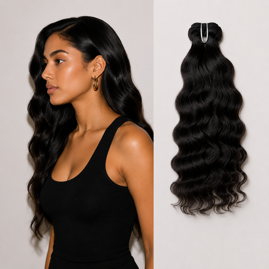 Luxury Raw Indian Wavy Bundles | Raw Hair