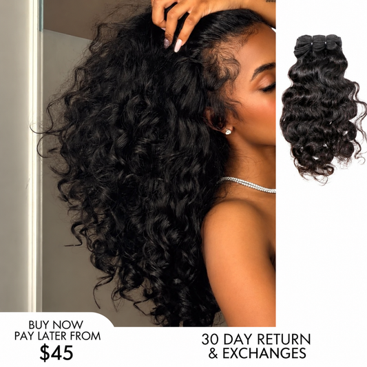 Luxury Raw Indian Curly Bundles | Raw Hair