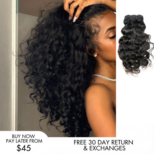 Luxury Raw Indian Curly Bundles | Raw Hair